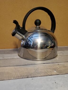 Martha Stewart Essentials Stainless Steel Tea Kettle 1.5-Quart